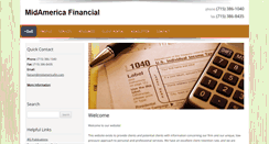 Desktop Screenshot of midamericafin.com