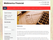 Tablet Screenshot of midamericafin.com